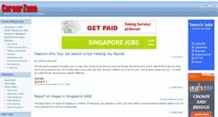 Desktop Screenshot of careerzone.com.sg