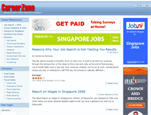 Tablet Screenshot of careerzone.com.sg