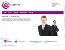 Tablet Screenshot of careerzone.ie